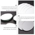 thumbnail image 4 of MasteelfCA 20Pcs Mirror Women Make Up Use Mirror Mini Unfinished Mirror Lens for DIY, 4 of 8