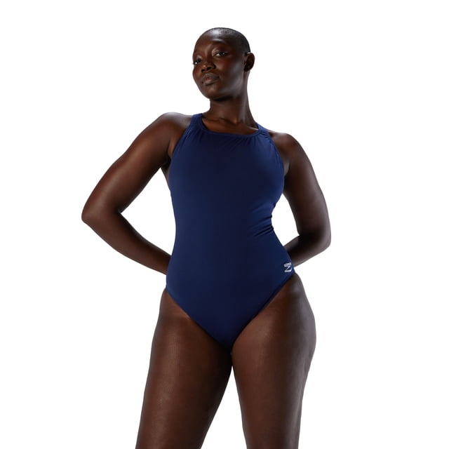 Speedo Maillot de Bain une Pièce Super Proback Endurance+ pour Femmes Adulte - Speedo Navy, D42