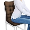 thumbnail image 3 of All-Weather Chair Cushion with Integrated Fixed Strap for Patio Furniture and Indoor Seating, 3 of 4
