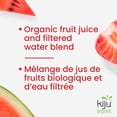 thumbnail image 3 of Kiju 60% Less Sugar Organic Strawberry Watermelon Juice Blend, 1L, 3 of 6