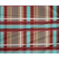 thumbnail image 4 of oneOone Polyester Lycra Fabric Madras Check Decor Fabric Printed BTY 56 Inch Wide, 4 of 4