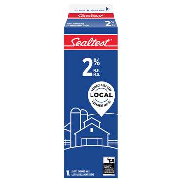 Sealtest Partly Skimmed 2% Milk 1L