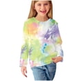 thumbnail image 1 of WRKEKC Chemises à Manches Longues pour Filles, T-Shirts à Manches Longues pour Filles, Chemises à Manches Longues à Imprimés pour Filles Jolis Chandails Ras du Cou Blouses Habillées Décontractées Vêtements, 1 of 5