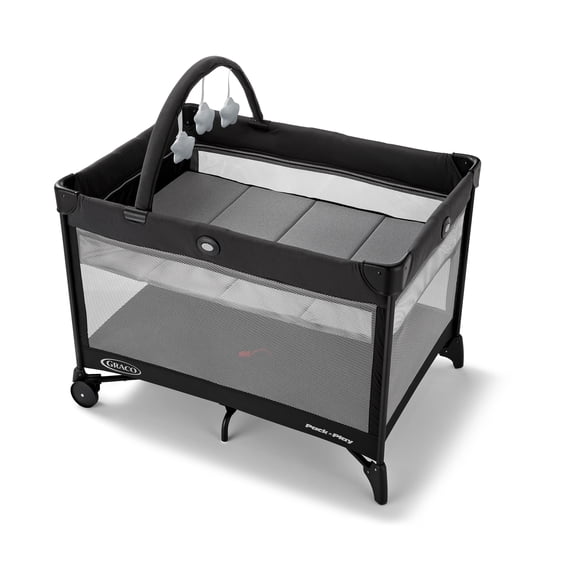 Parc de voyage Graco Zip On the Go | parc portable pour bébé avec couffin pour nourrisson à fermeture éclair | Reeves