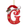 thumbnail image 2 of LSLJS 26 Letters Christmas Tree Decoration Pendant Christmas Tree Ornaments Personalized DIY Christmas Ornaments Christmas Decorations Xmas Tree Hanging Decor, 2 of 5