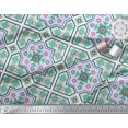 thumbnail image 3 of Soimoi polyester Crepe Fabric Floral & Damask Patchwork Fabric Prints By Yard 52 Inch Wide, 3 of 3