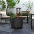 thumbnail image 2 of Outsunny Smokeless Fire Pit, 19" Portable Wood Burning Firepit, Black, 2 of 10