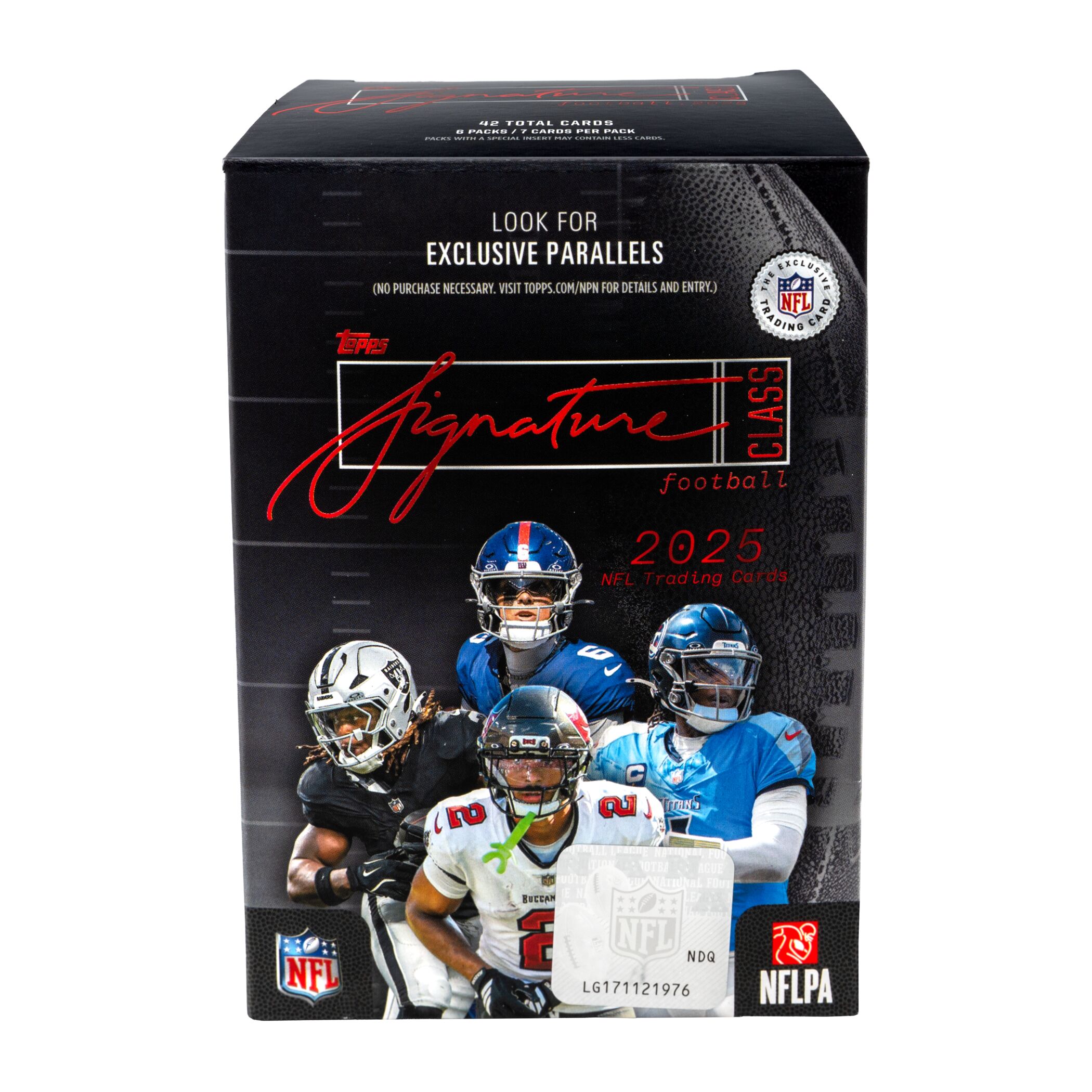 2025 Topps Signature class Football Trading Cards Value Box