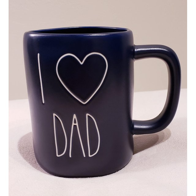 Rae Dunn I LOVE DAD Mug - ceramic - 16oz - Father gift