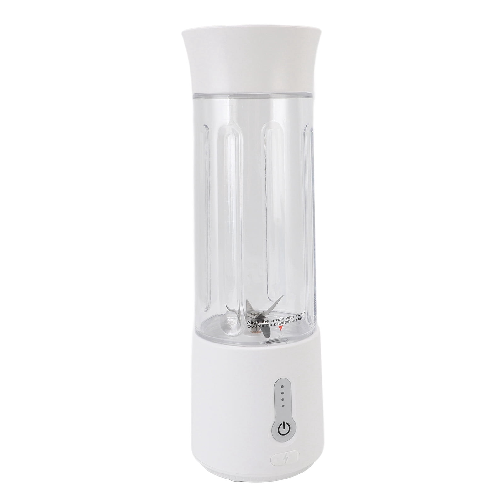 Portable Blender, 500ml Small USB Rechargeable Smoothie Blender One Click Operating  for Gym Kitchen