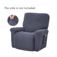thumbnail image 1 of Stretch Recliner Chair Slipcover Elastic Full Coverage Solid Color Washable Furniture Protector Sofa Cover Replacement for LAZBOY, Carbon Grey, 1 of 8