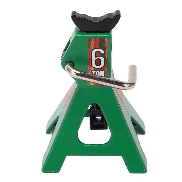 Jack de Levage de Véhicule de RC, Accessoire Décoratif RC Jack Stand Réglable en Hauteur Simulation Exquise pour 1/10 RC Crawler Rouge, Jaune, Vert