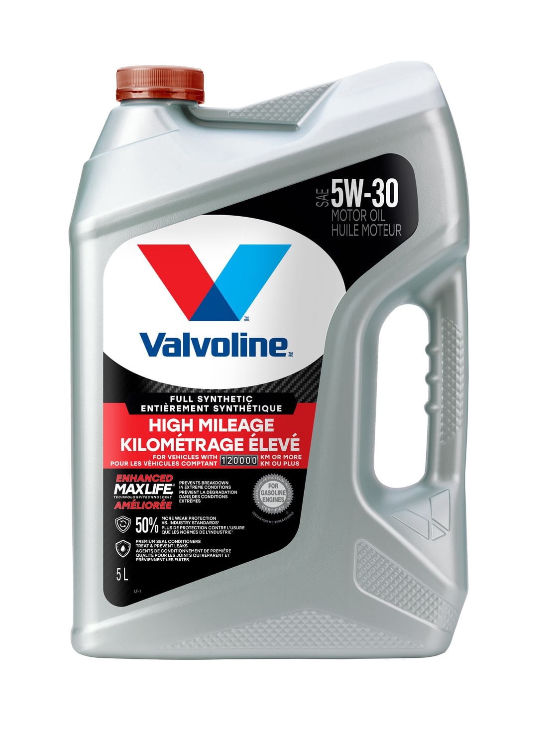 Valvoline Full Synthetic High Mileage 5W30 Motor Oil