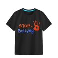 thumbnail image 1 of Felwors Girls Soft Short Sleeve Crew Neck T Shirts 6 Color Printed T Shirt, 1 of 5