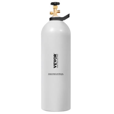 VEVOR CO2 Tank 20 lbs New Aluminum Alloy Cylinder with CGA320 Valve DOT & TC Approved