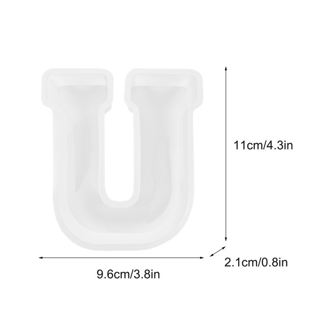 XZNGL Alphabet Cake Baking Mould English Letter Silicone Mold 3D Alphabet Letter
