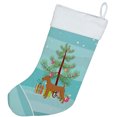 thumbnail image 2 of Carolines Treasures CK3546CS Irish Terrier Christmas Tree Christmas Stocking, 2 of 2