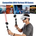 thumbnail image 4 of GRM Poignées VR Accessoires pour Contrôleur Oculus/Meta Quest 3, Noir, 4 of 7
