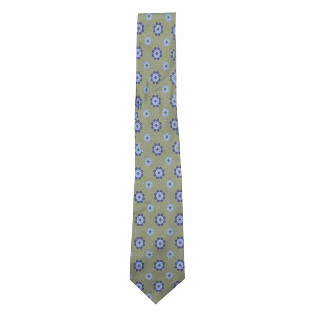 Petronius 1926 Cravate Portofino Verte/bleue pour Homme - Taille Unique