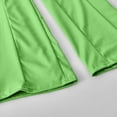 thumbnail image 4 of IROINNID Survêtement pour Femmes Ensemble 2 Pcs Offres Couleur Col Montant Revers Ensemble de Chandail de Sport Ensemble de Tenues de Sport, Vert, 4 of 6
