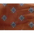 thumbnail image 4 of oneOone Georgette Viscose Fabric Floral Block Print Fabric By Yard 42 Inch Wide, 4 of 4