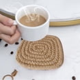 thumbnail image 3 of Drinking Glass Kitchen Holders Trivets Cotton Thread Weave Hot Pot Holders Hot Pads, Hot Mats, Spoon Rest For Cooking And Baking, Kitchen Glass&Bottle, 3 of 4