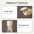 thumbnail image 4 of Olive Oil Bottle Pourer Spout - Auto Flip. Soft Rubber Stopper, Arc Design. Leak - proof, 75° On/Off Angle. ABS Material, 4 of 5