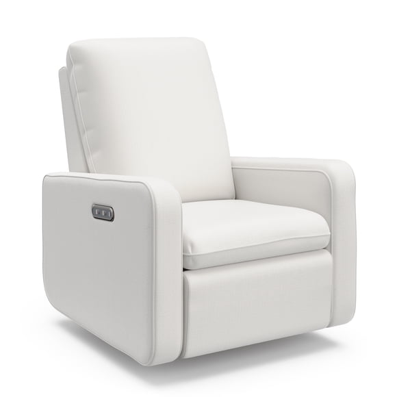 Graco Teddi Power Recliner Swivel Glider, Ivory Basketweave