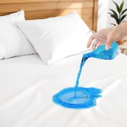 Hitime Waterproof Mattress Protector King Size, Breathable Cooling Bed Mattress Cover with Deep Pocket Plastic Mattress Protector Fitted 6"-15"(Microfiber, King 76"x80")