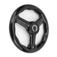 thumbnail image 4 of Hand Wheel, Black Lathe Handwheel Black Handle 200x18mm Lathe Handwheel, For Machine Tool, 4 of 8