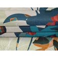 thumbnail image 5 of oneOone Velvet Teal Blue Fabric Abstract Ink Texture Dress Material Fabric Print Fabric By The Yard 58 Inch Wide, 5 of 5