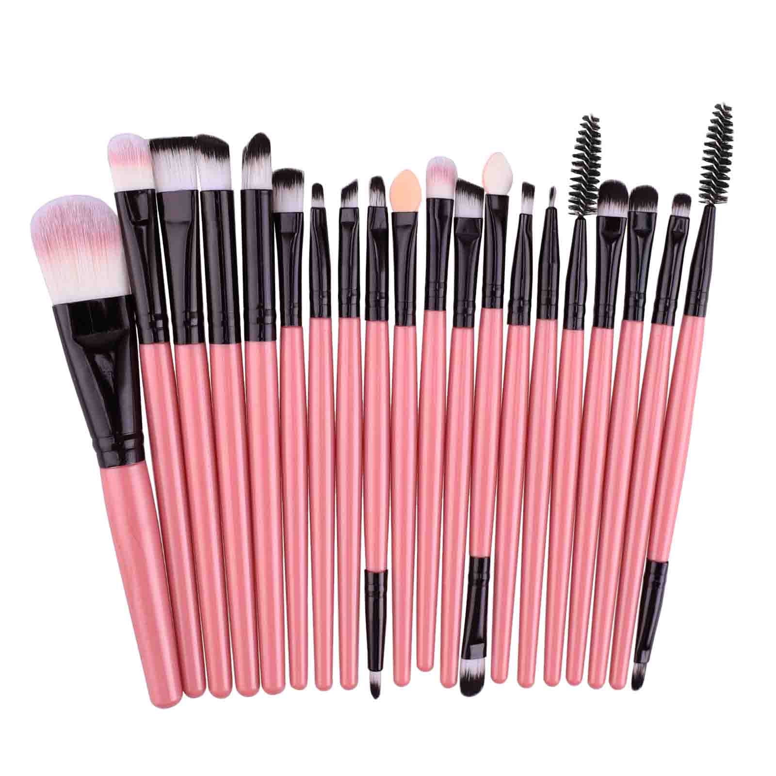 EARKITY 20 pcs Makeup Brush Set Tools Make-up Toiletry Kit Wool Make Up Brush Set,Makeup Brushes Artisan Easel Elite Cosmetics Make up Brush Set, Complete Makeup Brush Set, 2024 Clearance Sales