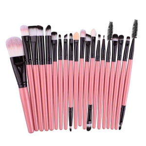 EARKITY 20 Pcs Makeup Brush Set Outils Maquillage Kit de toilette Kit de brosse de maquillage de laine,Brushes de maquillage Artisan Easel Elite Cosmetics Make up Brosse Set, Ensemble complet de brosses de maquillage, 2024 Solde des ventes