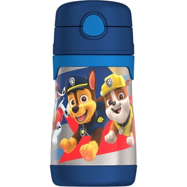 Thermos Kids Bouteille Isotherme avec Paille 10 Oz, Pat' Patrouille