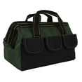 thumbnail image 2 of Wide Mouth Tool Bag, 13in Tool Storage Bag Oxford Cloth Multifunctional Waterproof Wide Mouth Handbag For Home Tool Shop, 2 of 8
