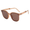 thumbnail image 2 of Lunettes de Soleil Tendance pour Femmes Hommes Polarisées Pliables Rondes Chic Rétro Lunettes de Soleil, 2 of 4