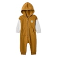 thumbnail image 1 of George Baby Boys' Fleece Fooler Romper, 1 of 2