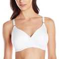 thumbnail image 1 of Vanity Fair Womens Beauty Back Full Coverage Wirefree Bra, 34D, Star White, 1 of 1