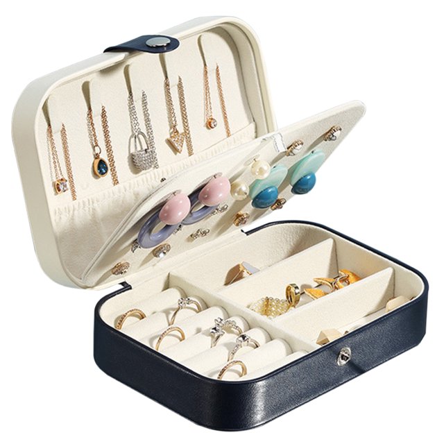 Jewelry Box Multifunctional Jewelry Container Jewelry Case for Earrings Necklace