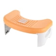 thumbnail image 2 of Dvkptbk Assistance Steps Folding Toilet Stool, Squatting Poop Stool, Bathroom Potty Step Stool, Toilet Assistance Steps, Step Stool, Fits All Toilets, Detachable ＆ Stackable, 2 of 8