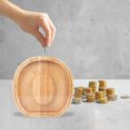thumbnail image 5 of WRKEKC Clearance Personalized Wooden Name Money Box Wooden Deposit Box Twenty Six English Letters, 5 of 5