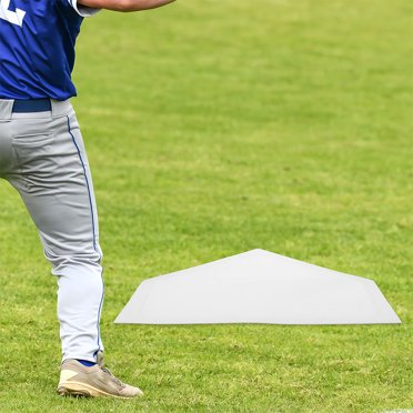 OULII 3 Pcs Plaques de Baseball Blanches Résistantes aux Intempéries pour Lancer Exercices