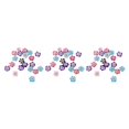 thumbnail image 1 of VONKY 20 Pieces Mixed Color Flower Polymer Beads Jewelry Clay Making Findings 12mm 3Set, 1 of 6