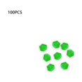 thumbnail image 3 of 100 Pieces Luminous Stones Rocks Decorative Solar Ornament Irregular Steps Fishtank Home Garden Indoor Pathway Landscape Decoration Path Walkway Dark Green, 3 of 7