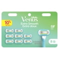 thumbnail image 3 of Gillette Venus Extra Smooth Women’s Razor Blades, 5-Bladed Razor Refills 8ct, 3 of 15
