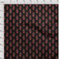 thumbnail image 3 of oneOone Polyester Lycra Fabric Leaves|Floral & Paisley Block Print Fabric By Yard 56 Inch Wide, 3 of 4