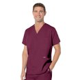 thumbnail image 1 of Landau Essentials 5 Pocket Scrub Top for Men's: Classic Relaxed Fit, V-Neck Durable Medical 7489, 1 of 1