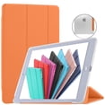 thumbnail image 1 of iPad PRO 12.9 2 Gen 2017 [iPad 12.9 Inch 2nd ] A1670 A1671 MQDC2LL/A MQDD2LL/A MQDA2LL/A MP6H2LL/A Trifold Hard Smart PC Translucent Back Cover - Orange, 1 of 6