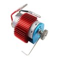 thumbnail image 2 of TISHITA Motor w/ Motor Base Motor Gear Radiator for Spielzeug A969-B K929-B RC Climbing Car Replacement Parts Upgrade Acc, 2 of 6