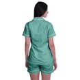 thumbnail image 4 of Moomaya Pyjama pour Femmes Imprimé, Ensemble Deux Pièces à Col Cranté avec Short, 4 of 6